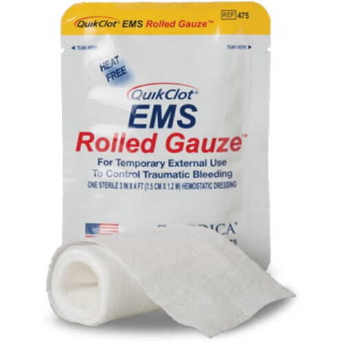 QuikClot EMS Rolled Gauze