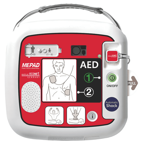 ME PAD AED - Vollautomatischer Defibrillator