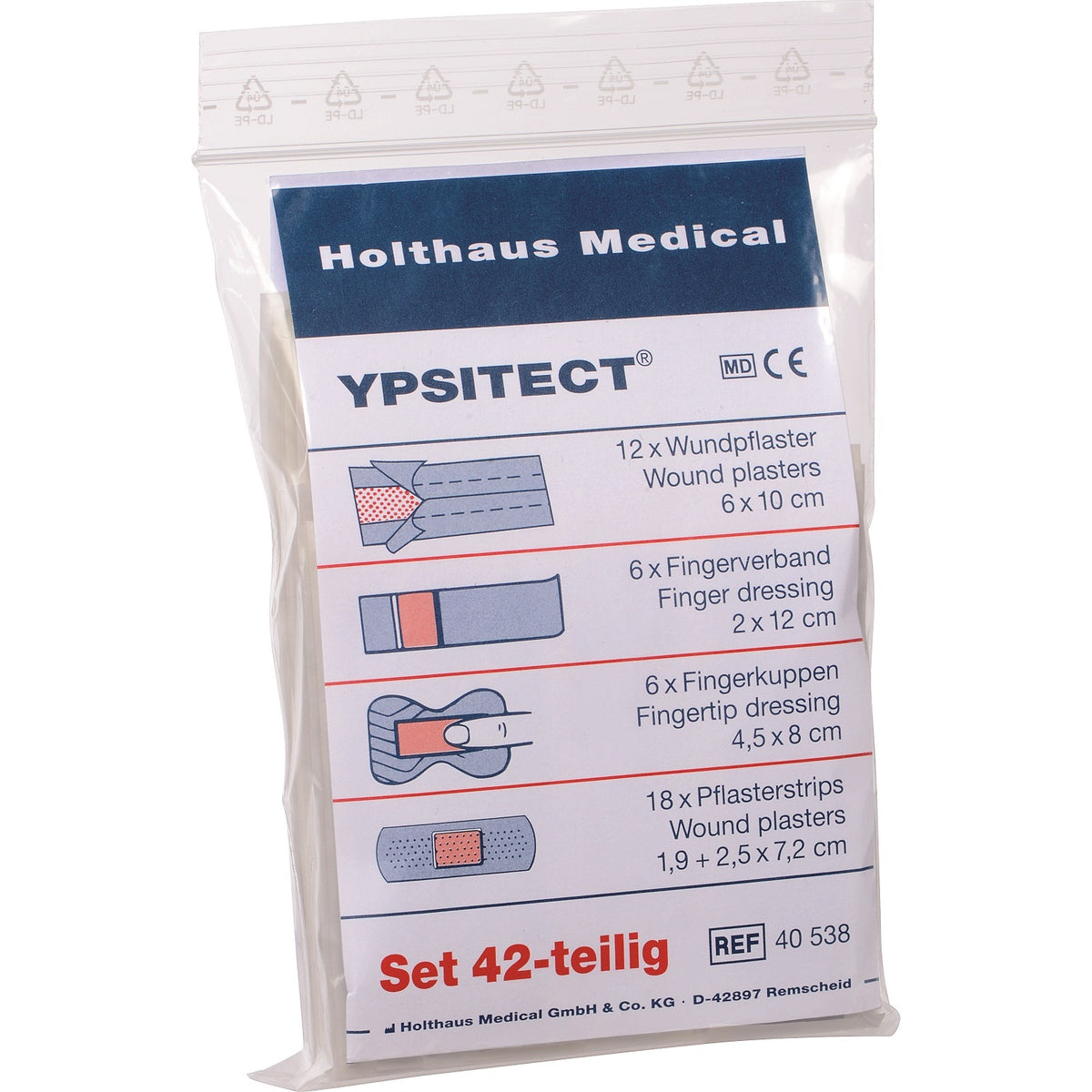 YPSITECT® Pflasterset | 42-teilig