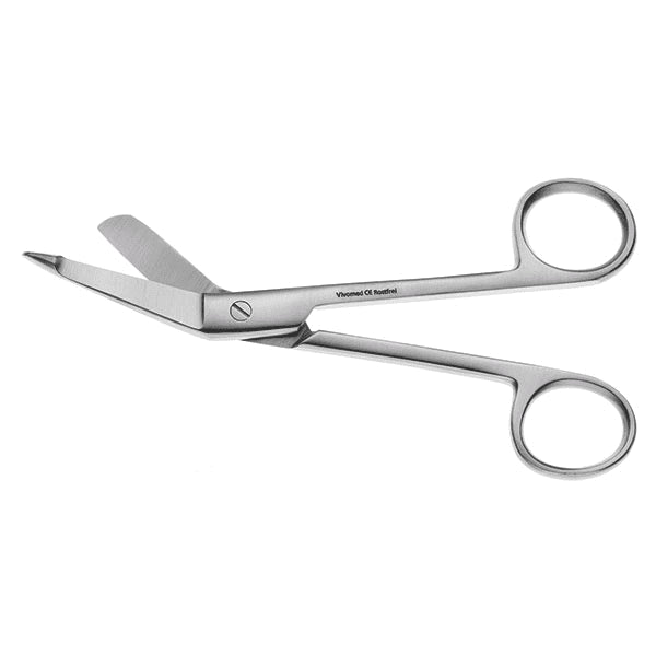 Verbandschere nach Lister | gebogen 14 cm