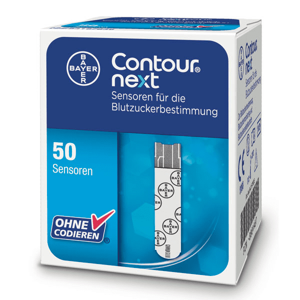 CONTOUR® Next Blutzuckermessstreifen | 50Stk