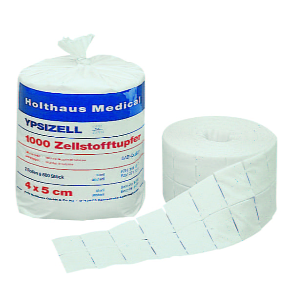 Zellstofftupfer | 1 Rolle