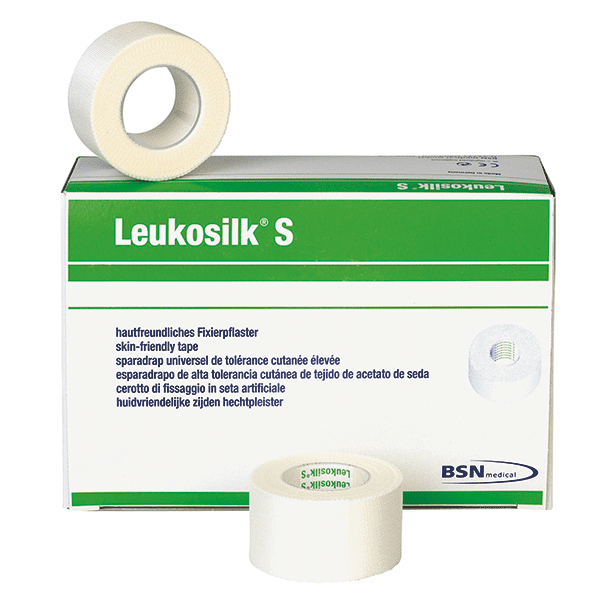 Heftpflaster Leukosilk S | 2.5 x 9.2 m