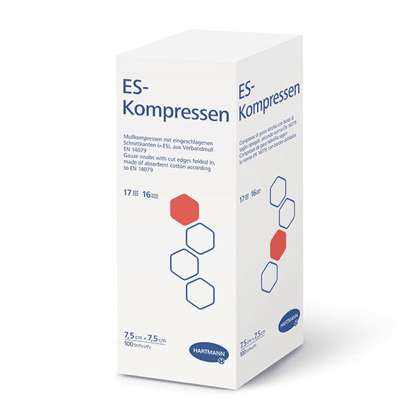 Hartmann ES-Kompressen steril | 10 x 10 cm | VE 25x2 Stk