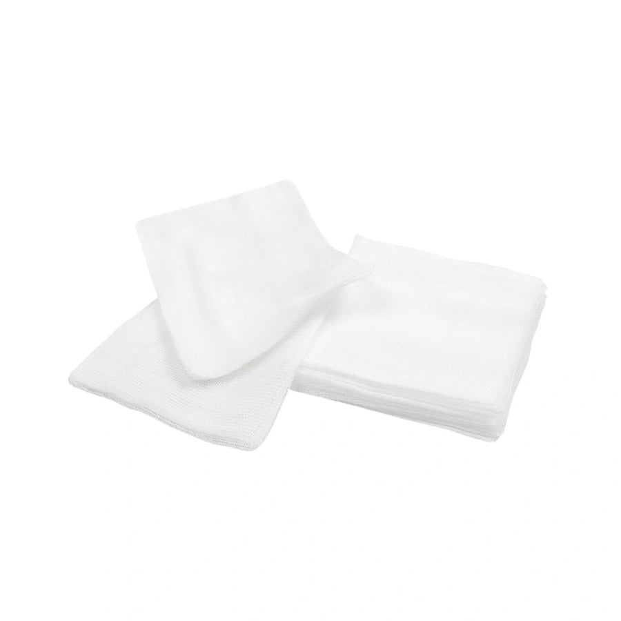 BeeSana Vlieskompressen steril | 4-lagig | 5x5 cm | weiss | 50 Stk.