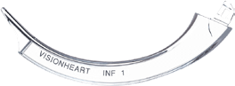 VisionHeart Videolaryngoskop Einwegspatel INF 1